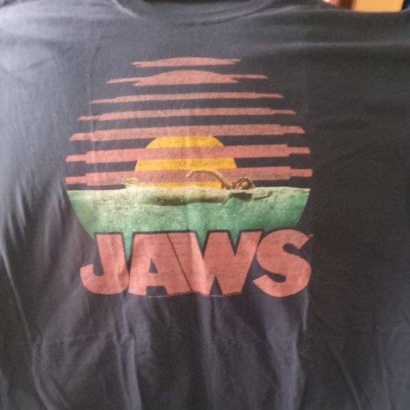 JAWS SHARK BEATLES YELLOW SUBMARINE TEE T-SHIRT LENNON MCCARTNEY MOVIE JAWS SHARK BEATLES YELLOW SUBMARINE TEE T-SHIRT LENNON MCCARTNEY MOVIE